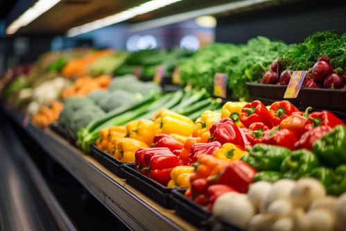 鏡頭下的田園詩 農(nóng)產(chǎn)品新鮮蔬菜貨架攝影的藝術(shù)與溫度